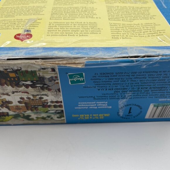 Wysocki Puzzle Blossom River Junction 1000 Piece Jigsaw Hasbro 22 X 25 Vintage - Picture 8 of 8